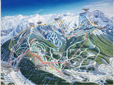 Telluride Piste Map / Trail Map