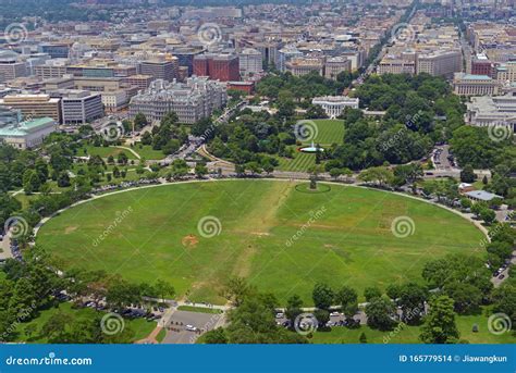 White House Aerial View in Washington DC, USA Stock Photo - Image of ...