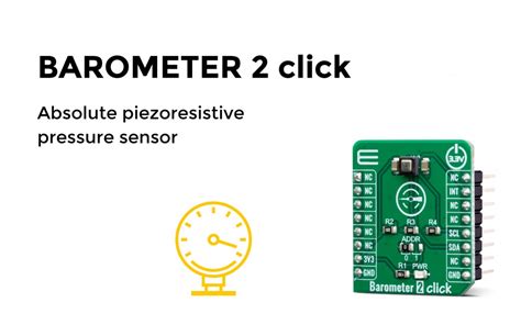 Absolute piezoresistive pressure sensor - MIKROE