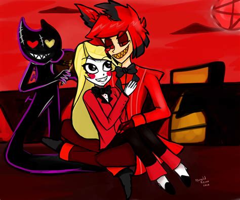 Charlastor fanart by Margold : HazbinHotel