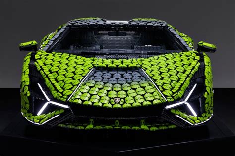 LEGO Technic builds life-size Lamborghini Sián | Somewhere ...