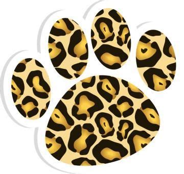 Jaguar Paw Print Clip Art | Paw print clip art, Magnetic white board, Paw logo