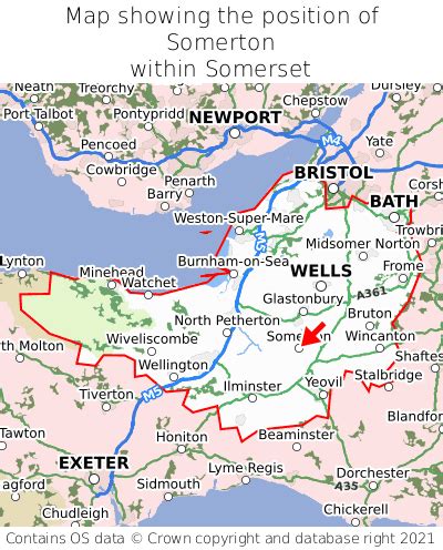 Where is Somerton? Somerton on a map