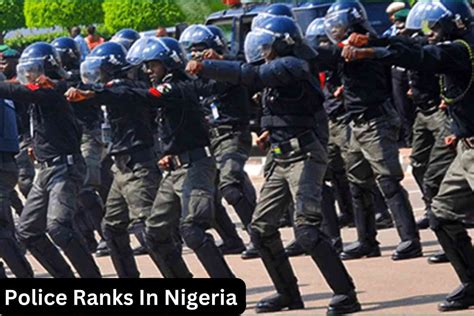 Police Ranks In Nigeria: Symbols & Salaries