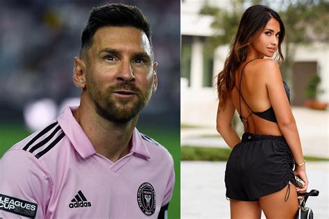 Why Lionel Messi's wife, Antonela Roccuzzo, almost kissed a teammate ...