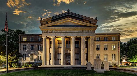 Lincoln County Courthouse Photograph by Randy Scherkenbach