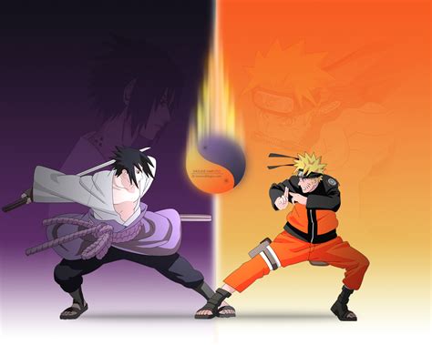 Sasuke vs Naruto by shingou on DeviantArt