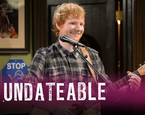 Ed Sheeran Sings Britney Spears's 'Baby One More Time' On Undateable