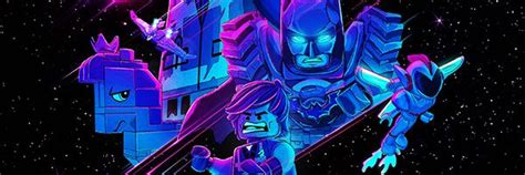 The LEGO Movie 2 Poster Has a Sweet Blacklight Effect