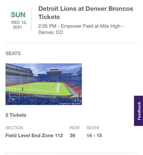 Anyone else going to Lions vs Broncos Game? : r/detroitlions