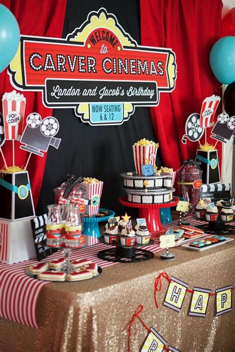 Anders Ruff Custom Designs, LLC: Lights, Camera, Birthday: A Hollywood Movie Party! Movie ...