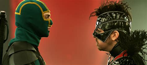 KICK-ASS 2 Images and Poster. KICK-ASS 2 Stars Aaron Johnson, Chloe Moretz, and Jim Carrey