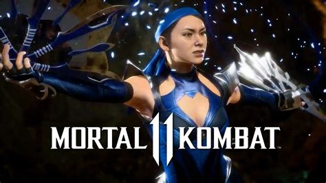 Mortal Kombat 11 - Official Kitana Gameplay Reveal & Moves Breakdown - YouTube