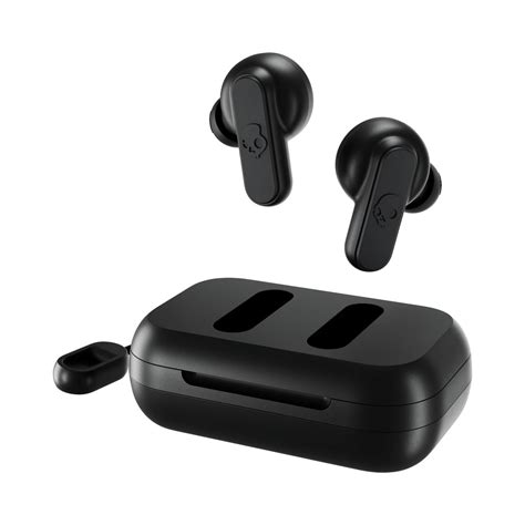 Skullcandy Dime XT True Wireless Headphones with Charging Case, Black ...