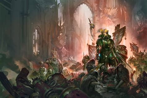 Warhammer 40k Dark Angels Art