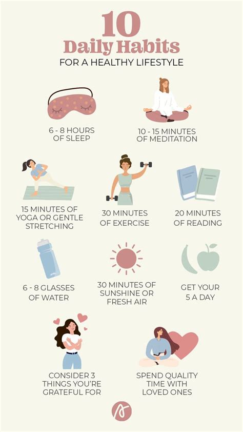 10 daily habits for a healthy lifestyle – Artofit