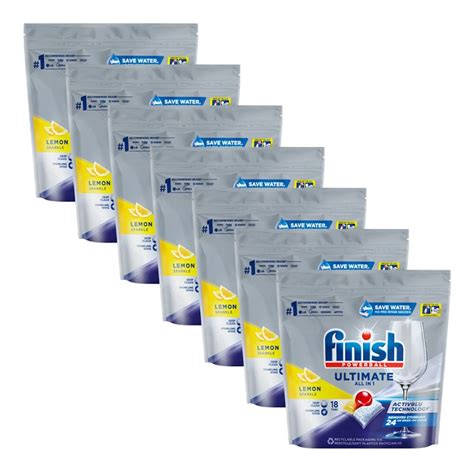 Buy 126pc Finish Powerball Ultimate All-in-One Dishwashing Tablets Lemon Sparkle at Barbeques ...