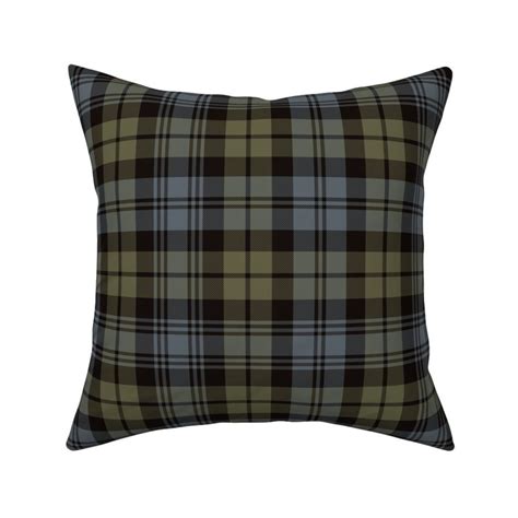 Black Watch tartan, 10" weathered Fabric | Spoonflower