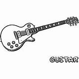 Guitar Coloring Pages 100  Free PDF To Print sketch template