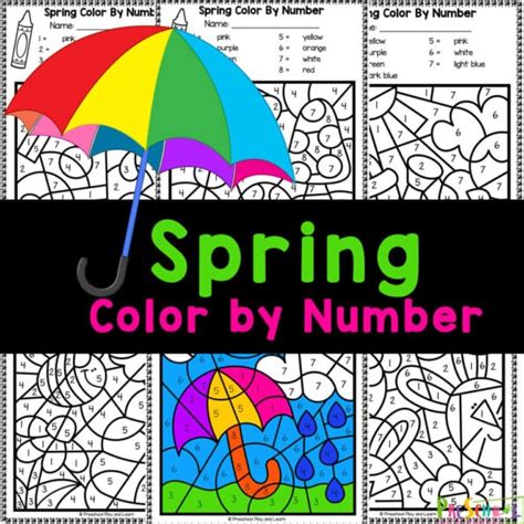 🧪 FREE Printable Science Color by Number Worksheets