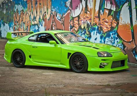 Green Toyota Supra Mark IV | Toyota supra, Toyota supra mk4, Toyota ...