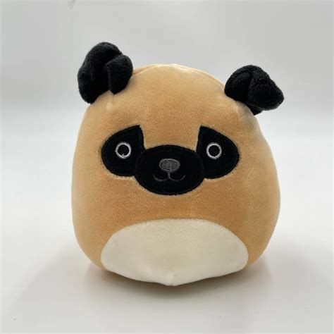 Squishmallows | Toys | 5 Squishmallows Prince The Pug Plush Tan Dog Black Stuffed Animal Small ...