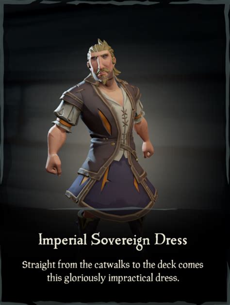 Imperial Sovereign Dress - Sea of Thieves Wiki