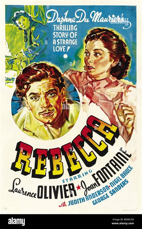 US MOVIE POSTER REBECCA (1940 Stock Photo - Alamy