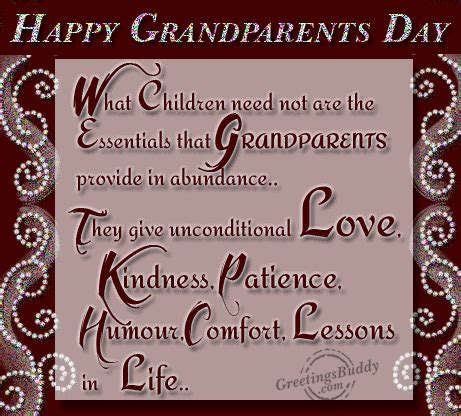 Grandparents Day - Greetings Buddy, Greeting e-Cards