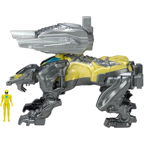 Power Rangers Movie Battle Zord with Figure, Yellow - Walmart.com