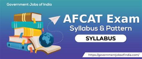 AFCAT Exam Syllabus & Pattern 2023 - Government Jobs of India