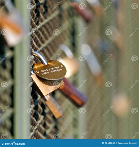 Love lock stock image. Image of safe, feeling, depth - 10692853