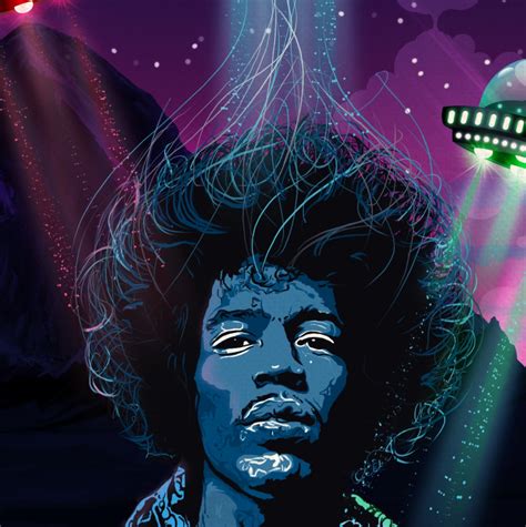 Jimi Hendrix - Purple Haze :: Behance