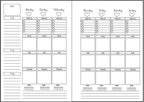 MsWenduhh Planning & Printable: Free Printable Inserts