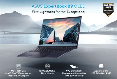 ASUS Unveils New ExpertBook Laptops with 13th Gen Intel Core Processors ...