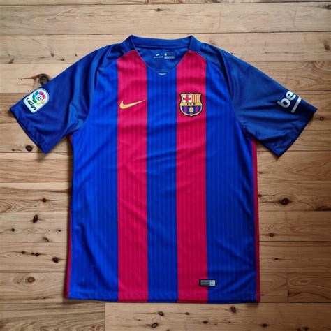 FC Barcelona 2016/17 Home Jersey Jersey is 100%... - Depop