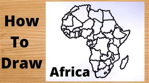 Wooden map of continent africa blog.knak.jp