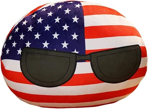 Country Ball Plushies, Polandball Plush Doll Country Pillow Flag ...