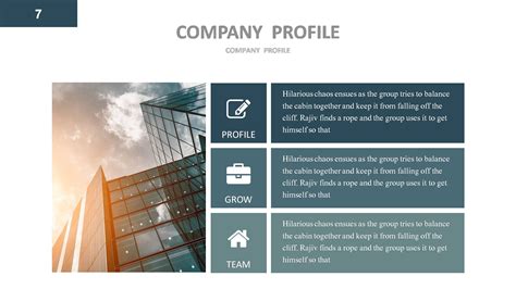 Microsoft Powerpoint Company Profile Template - rutorpictures