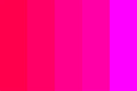 Red to magenta Color Palette