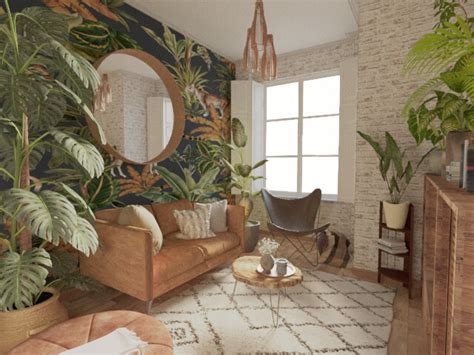 ArtStation - Urban Jungle Interior Design