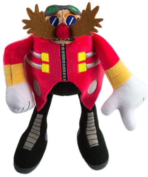 Sonic The Hedgehog Dr. Eggman 8 Plush Modern, Pointing Finger TOMY, Inc ...