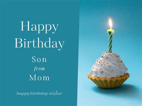 Birthday Wishes For Son From Mother In English - Infoupdate.org