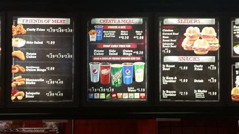 Arby's Menu Prices