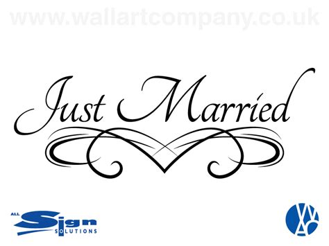 Collection of PNG Just Married. | PlusPNG