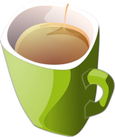 Green Cup Tea Clip Art at Clker.com - vector clip art online, royalty free & public domain