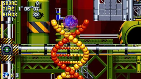 Watch some new Sonic Mania Chemical Plant Zone gameplay | GodisaGeek.com