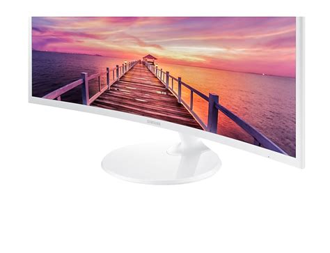 32" Essential White Curved Monitor CF391 with the deeply immersive ...