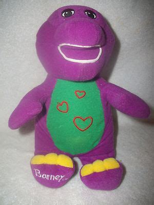 Barney The Purple Dinosaur Singing Lightup Plush Doll | #370470539