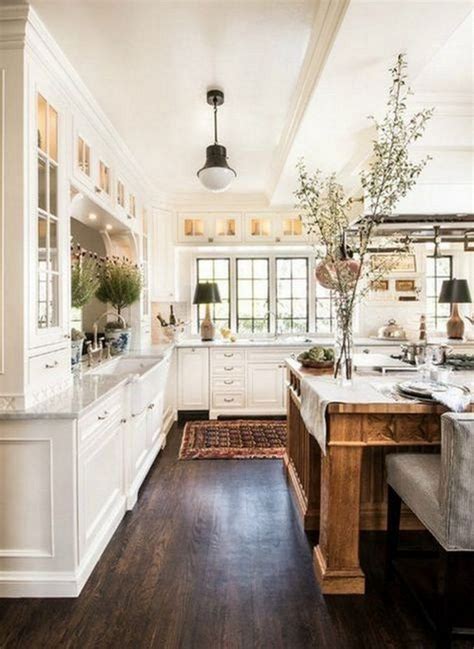 25 FARMHOUSE KITCHEN DESIGN IDEAS ON A LOW BUDGET | Modern farmhouse kitchens, Country kitchen ...